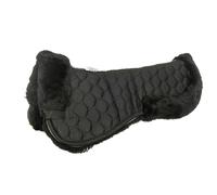 Amortisseur pour cheval mouton véritable HKM Noir TU