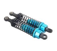 Amortisseur RC Compatible avec HSP Hip pour Losi 1/16 Pièces Améliorées Voiture Radiocommandée pour Buggy Truck Amortisseur en Alliage D'aluminium, Réglable À l'huile, Longueur 70 Mm(Sky Blue)