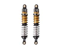 Amortisseur RC Compatible avec LOSI pour Mini pour LMT 4X4 KYX pour Racing 1/18 Pièces De Mise À Niveau pour Monster Truck RC Amortisseur en Aluminium Noir De 64 Mm
