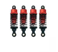 Amortisseur RC Compatible avec Tamiya pour TT-02 TT-02d M-05 M-06 1/10 RC Car Upgrade Parts 4Pcs Amortisseurs en Alliage D'aluminium Ensemble D'amortisseurs 60mm