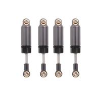 Amortisseur RC Compatible avec WPL pour Henglong C-14 C-24 1/16 Pièces De Mise À Niveau pour Camionnette, Chenille Et Camion Semi-remorque Radiocommandés 4 Amortisseurs Métalliques