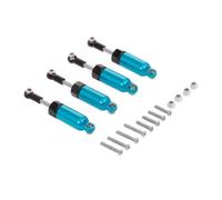 Amortisseur RC Compatible avec WPL pour Henglong C-14 C-24 1/16 Pièces De Mise À Niveau pour Camionnette, Chenille Et Camion Semi-remorque Radiocommandés 4 Amortisseurs Métalliques