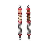 Amortisseur RC Compatible Con Axial RBX10 Para Ryft KYX Para Racing 1/10 Piezas De Mejora Para Coche RC Crawler Accesorios 2 Amortiguadores Delanteros Metálicos De 131 Mm