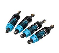 Amortisseur RC en alliage d'aluminium, design fileté, amortissement doux | Lot de 4 amortisseurs RC en alliage d'aluminium pour TAMIYA TT-01 TT-02 TA05 TL-01 TA03 MF-01X