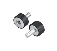 Amortisseur silentbloc SOURCING MAP 8Pcs 20x10mm M6 Mâle Femelle Silent Bloc Support Caoutchouc Vibration Isolateurs Choc