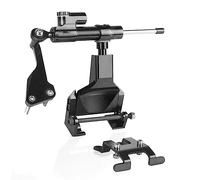Amortisseur Stabilisation Direction CNC Accessoires Moto Support Montage Pour Pour MT-07 MT07 FZ07 FZ-07 2016 2017 2018 Kit Montage CNC D'amortisseur Adjustable Moto (Size : A)