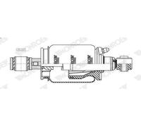 Amortisseur, suspension de la cabine MONROE CB0297 pour ANTOS 7.698 2012-2018