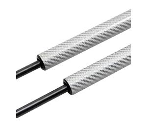 Amortisseur Vérins À Gaz Pour Capot Avant Tiges Piston Support Levage Ressorts Amortisseurs Pour Mazda6 GH Pour Mazda 6 Pour Atenza 2008-12 Supports(Carbon Fiber Silver)