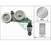 Amortisseur Vibrations, Courroie Poly-V pour Honda ( Gac) Accord Crosstour Ody