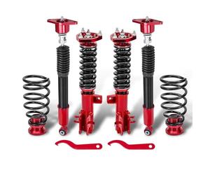 Amortisseur Voiture Compatible avec Mazda 3 BM BN 2014 2015 2016 2017 2018, conversion des amortisseurs d'air en bobine pour Kit d'abaissement des enroulements à ressort