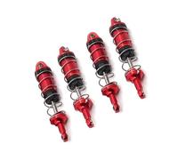 Amortisseur Voiture RC Compatible avec SCY 16101 16102 16103 1/16 Pièces De Mise À Niveau pour Voitures Télécommandées Accessoires De Rechange 4 Amortisseurs Métalliques