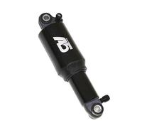 AMORTISSEUR VTT ALU AIR REGLABLE NOIR DEBATTEMENT 40mm AXE 8mm (ENTRAXE 165mm)