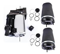 Amortisseurs à gaz Pompe De Compresseur De Suspension Pneumatique + Ressort Pneumatique Pour W164 X164 Pour Benz Pour Classe M/GL W164 ML 300 320 ML320 ML350 Amortisseur