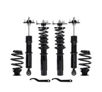 Amortisseurs à gaz Pour BMW Pour E46 Série 3 316i 320i 323i 325i 328i 330i Jambes de force Amortisseur à hauteur réglable Kits de ressorts hélicoïdaux avant arrière Amortisseurs pour auto