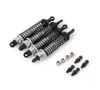 Amortisseurs Avant et arrière de Voiture RC, Accessoire d'amortisseurs Avant et arrière de Voiture RC 80MM pour RGT 136100 1/10(Argent)