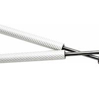 Amortisseurs de coffre de voiture Pour Mazda CX3 DK 2015-2023 Capot Struts Modifier Amortisseurs Amortisseur Support De Levage Tige Piston(Silver Carbon Fiber)