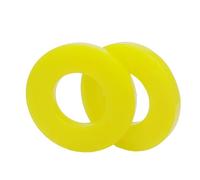 Amortisseurs de Douille en Caoutchouc universels, 2 pièces, Coussinet de Silencieux, Support de Tour de Jambe de Force Avant, Suspension, Amortisseur de Chocs, rondelle de roulement sur Les Bosses (C