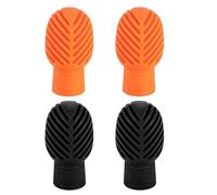 Amortisseurs de en Silicone, 4 pièces, pointe de silencieuse, accessoire de Percussion pour faire taire la pratique du, réduction du bruit
