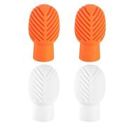 Amortisseurs de en Silicone, 4 pièces, pointe de silencieuse, accessoire de Percussion pour faire taire la pratique du, réduction du bruit