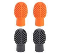 Amortisseurs de en Silicone, 4 pièces, pointe de silencieuse, accessoire de Percussion pour faire taire la pratique du, réduction du bruit