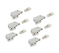 Amortisseurs de porte d'armoire, jauges lourdes, construction en acier, charnières à fermeture automatique, ouvre-poussoir de porte d'armoire résistant alternatif