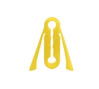 Amortisseurs De Porte Voiture Couvercle Loquet Porte en Silicone 4 Pièces Coussin D'absorption des Chocs Housse Protection Contre La Réduction du Bruit pour SUV(Yellow)