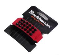 Amortisseurs de sourdine pour guitare basse à 7 cordes, réglables pour réduire le bruit sur les touches à large manche et les guitares standard à 6 cordes (rouge)