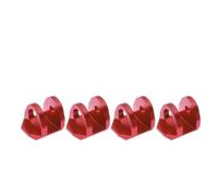 Amortisseurs en alliage d'aluminium pour siège RC ARRMA 1/18 Granite Grom 1/14 Typhon Grom 1/16 Mojave Grom (rouge)