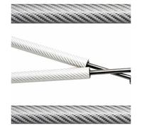 Amortisseurs Modifier L'amortisseur Pour Ford Pour Mustang MK4 1994-2004 Capot Avant Vérins À Gaz Support De Levage Amortisseur Vérins À Gaz(Silver carbon fiber)
