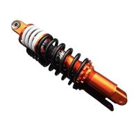 Amortisseurs Moto Amortisseur d'huile hydraulique de suspension arrière d'amortisseur moto 280mm 320mm MBM(280mm Orange)