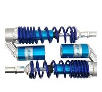 Amortisseurs Moto,Amortisseurs ArrièRe Motocross Paire d'amortisseurs pneumatiques universels 360/350 mm for moto, suspension arrière, 7 mm, modèle léger, raccords interchangeables for scooter, dirt p