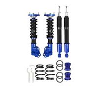 Amortisseurs pour auto Ajustement pour Honda Civic 2006-2011, entretoises de suspension réglables en hauteur, kit d'abaissement d'amortisseur, 1 ensemble(Blue)