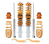 Amortisseurs pour auto Ajustement pour VW adapté pour Jetta MK4 99-04 Coilovers Suspension amortisseurs Kit d'abaissement de Coilover réglable