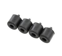 Amortisseurs pour Ford pour Ranger pour F150 Amortisseurs Externes en Caoutchouc 4 Pièces De Voiture Coussin Noir 16.5MM Silencieux De Porte Voiture