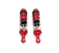 Amortisseurs RC Compatible avec SCY 4WD 1/16 RC Voiture Pièces De Rechange Mise À Niveau en Métal Avant Et Arrière Hydraulique Externe pour Amortisseur À Ressort