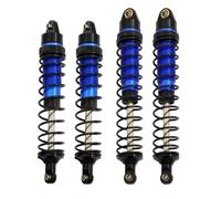 Amortisseurs RC Compatible avec Trxs pour Slash 4X4 pour ARRMA pour SENTON 4WD pour Typhon 1/10 RC Pièces De Mise À Niveau De Voiture Amortisseur Avant Et Arrière en Métal(Blue,1set)