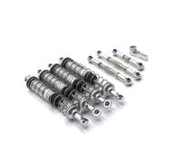 Amortisseurs RC Compatible avec WLtoys 104009 12402-A 12409 RC Pièces De Mise À Niveau De Voiture Amortisseur Métallique Lien De Direction Rod Servo Linkage