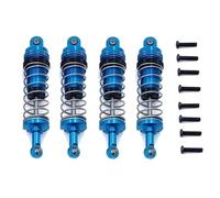 Amortisseurs RC Compatible avec Wltoys 144001 124019 124018 RC Pièces De Mise À Niveau De Voiture Accessoires 4Pcs Réglables Tous Les Amortisseurs Métalliques