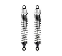 Amortisseurs RC Pour Drift Road Off-road Monster 1/10 2 Pièces Anran Alliage 51-60 67-89 71-98 81-120 Mm Amortisseur À Huile Télécommande Voiture Sur Chenilles(SILVER,98mm)