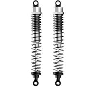 Amortisseurs RC Pour Drift Road Off-road Monster 1/10 2 Pièces Anran Alliage 51-60 67-89 71-98 81-120 Mm Amortisseur À Huile Télécommande Voiture Sur Chenilles(SILVER,120mm)