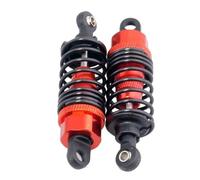 Amortisseurs RC Pour HSP 94122 94123 94101 94102 94103 1/10 Amortisseur Métallique Réglable Alliage D'aluminium Avec Télécommande Pièces Automobiles(Red)