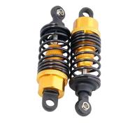 Amortisseurs RC Pour HSP 94122 94123 94101 94102 94103 1/10 Amortisseur Métallique Réglable Alliage D'aluminium Avec Télécommande Pièces Automobiles(Yellow)