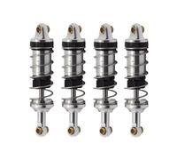 Amortisseurs RC Pour MJX Pour Hyper Go 14301 14302 1/14 60 Mm Avant Arrière Amortisseur Hydraulique RC Pièces Mise Niveau Voiture(Silver)