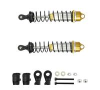 Amortisseurs RC Pour Rcawd Ara330622 Pour Arrma Pour Kraton Pour Notorious Excast SéRie 6s Pour Blx Exb PièCe Rechange Mise à Niveau L'Amortisseur ArrièRe(Yellow)