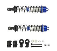 Amortisseurs RC Pour Rcawd Ara330622 Pour Arrma Pour Kraton Pour Notorious Excast SéRie 6s Pour Blx Exb PièCe Rechange Mise à Niveau L'Amortisseur ArrièRe(Blue)