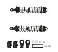 Amortisseurs RC Pour Rcawd Ara330622 Pour Arrma Pour Kraton Pour Notorious Excast SéRie 6s Pour Blx Exb PièCe Rechange Mise à Niveau L'Amortisseur ArrièRe(Black)