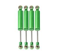 Amortisseurs RC Pour SCX10 II RBX10 Pour Wraith Pour TRX4 Pour Redcat Pour Axial Chenille Type 1/10 70 80 90 100 110mm 4 Pièces Intégrées Amortisseur À Ressort(Green,100mm)