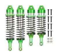 Amortisseurs RC Pour Traxxas Pour Slash 4x4 2wd Pour Rustler Pour Stampede 1/10 Avant Arrière Ensemble D'amortisseurs Alliage D'aluminium RC Mise Niveau Voiture(Green)