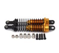 Amortisseurs RC Pour Traxxas Tout-terrain Véhicule Pour HPI Pour HSP Pour Losi Pour Axial Pour Tamiya Pour Red Cat RCAWD 80 Mm Amortisseur Réglable Alliage(Yellow)