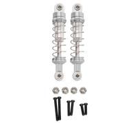Amortisseurs RC Pour WPL C14 C24 C34 C54 Pour MN D90 D99 D99S MN90 Pour MN98 Pour MN99S 2 4 Pièces Amortisseurs Métalliques Bain D'huile RC Mise Niveau Voitures(Silver,2PCS)